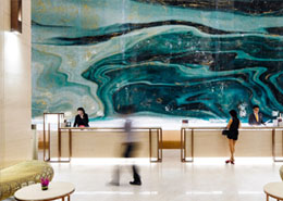 Hotel Condo Lobbies Liquid Dream Collection Plankton