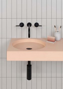 Kast+Concrete+Basins+-+Cero.A1+-+Peach+-+Front